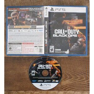 Call Of Duty: Black Ops 6 (Sony PlayStation 5 PS5, 2024) Complete CIB - Tested